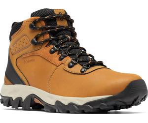 Columbia Men's Newton Ridge Plus II Waterproof Elk/Black Elk, Black 42.5