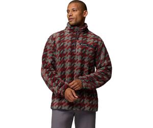 Columbia Men's Rugged Ridge High Pile Half Zip Fleece sedona sage twills (342) L