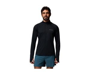 Columbia Men's Stealth Spring Long Sleeve Half Zip Technical T-shirt black (010) S