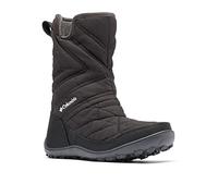 Columbia Minx Slip III wasserdichte Schneestiefel für Kinder, Schwarz (Black x White Y), 33 EU