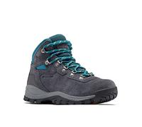 Columbia Damen Newton Ridge Plus Waterproof Amped Wanderschuh, Shark/River Blue, 41 EU