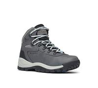 Columbia Newton Ridge Plus Wasserdichte Damen-Wanderstiefel, atmungsaktiv, hochgriffiges Profil, (Quarry/Cool Wave), 42 EU