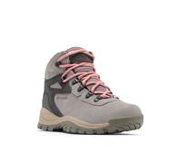 Columbia Wanderschuhe Newton Ridge Plus Waterproof Amped Damen Wasserdicht Rauchgrau/Rosa Größe 41
