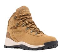 Columbia - Wasserfeste Wanderschuhe - Newton Ridge Plus Waterproof Amped Elk Dark Stone für Damen aus Leder - Größe 36 - Beige Beige 36