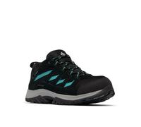 Columbia Sportswear Niedrige Wanderschuhe für Frauen Crestwood Waterproof Schwarz/Teal EU 36 1/2