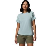 Columbia Parsons Point Back Graphic Tee Women crushed blue heather/floral fun - Größe XL