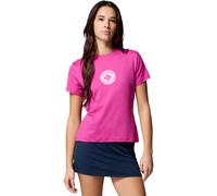 Columbia Parsons Point Graphic Damen T-Shirts rosa Größe XS Trekking Schnell trocknend