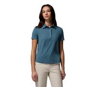 Columbia Parsons Point Polo für Damen, Poloshirt, Everblue Heather, S