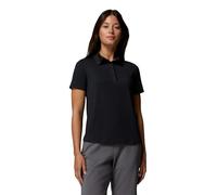 Poloshirt COLUMBIA, Damen, Gr. XS (32), schwarz, Obermaterial: 94% Polyester, 6% Elasthan, Shirts, sportliche Passform, Kurzarm, für sportliche Aktivitäten und Outdoor (11150238-XS) schwarz