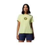 Columbia Parsons Point Short Sleeve Graphic Tee citron haze heather, gem focused (775) XL