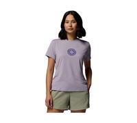 Columbia Parsons Point Short Sleeve Graphic Tee lavender pearl heather, gem focused (551) XS