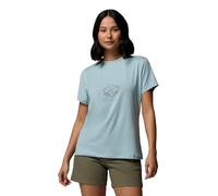 Columbia Parsons Point Short Sleeve Graphic Tee marine light heather, splattered (482) S
