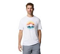 Columbia Path Lake II Graphic Tee 1934814111, Men t-Shirt, White, M EU