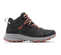 Columbia Peakfreak II Mid Outdry WP wasserdichte Wanderstiefel für Damen, Grau (Dark Grey x Dark Coral), 37 EU