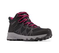 Columbia Peakfreak II Mid Outdry WP wasserdichte Wanderstiefel für Damen, Schwarz (Black x Ti Grey Steel), 37 EU