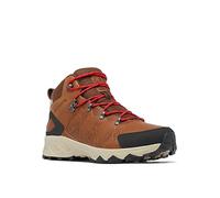 Columbia Peakfreak II Mid Outdry WP Leather wasserdichte Wanderstiefel für Herren, Braun (Elk x Black), 44 EU