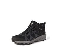 Columbia Peakfreak II Mid Outdry WP wasserdichte Wanderstiefel für Herren, Schwarz (Black x Titanium II), 41.5 EU