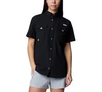 Columbia PFG Bahama II Kurzarm für Damen, Schwarz, Mittel