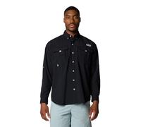 Columbia PFG Bahama II Langarm-Angelshirt für Herren, Schwarz, Größe L, Schwarz, Large Hoch