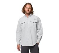 Columbia PFG Bahama II Langarm-Shirt für Herren, Grau (Cool Grey), XX-Large