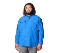 Columbia PFG Bahama II Langarm-Shirt für Herren, Lebhaftes Blau, Mittel