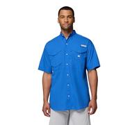 Columbia PFG Bonehead Langarm-Shirt für Herren, Vivid Blue, XXSmall
