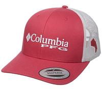 Columbia PFG Mesh Snap Back Baseballkappe, Rot (Sunset Red), Einheitsgröße