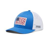 Columbia PFG Snapback Fischflagge Ballcap Vivid Blue/White, One Size