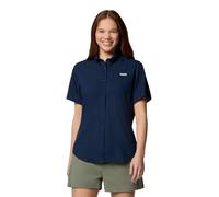 Columbia PFG Tamiami II Kurzarm-Angelshirt für Damen, Collegiate Navy, Größe XL