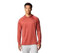 Columbia PFG Terminal Tackle Kapuzenpullover für Herren, Dusty Crimson/Nocturnal Logo, X-Large