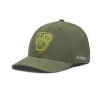 Columbia PFG Uncharted Ballkappe, Cypress/Dark Stone/PFG Gear Gator, L-XL