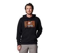 Columbia PHG Tough Line Herren-Kapuzenpullover, Schwarz/Tough Mutt, Größe XXL