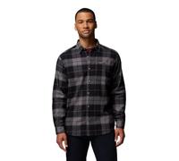 Columbia Pitchstone Heavyweight Flannel II Herren City Grey Makro Buffalo Tartan, Größe S