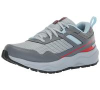 Columbia Plateau Waterproof wasserdichte Trekking Und Wanderschuhe für Damen, Grau (Cirrus Grey x Red Hibiscus), 40 EU