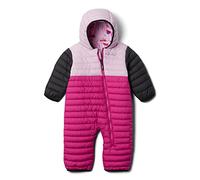 Columbia Powder Lite Reversible Bunting, Schneeanzug für Unisex Kinder, Wild Fuchsia/Aura/Shark, Größe 12/18