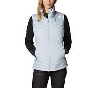 Columbia Powder Lite Vest, Steppweste für Damen, Cirrus Grey, Größe S