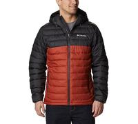 Columbia Powder Pass Kapuzenjacke für Herren, Warp Red, Hai, XXL