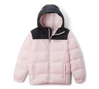 Columbia Puffect Hooded Jacket, Unisex-Kinder Pufferjacke mit Kapuze, Satin Pink/Black, 2096273