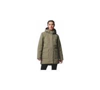 columbia pulaski women s waterproof parka mit kapuze grun