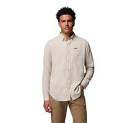 Columbia Rapid Rivers II Langarmhemd für Herren, Hellbraun (Safari Oxford), Größe XXL (Standardgröße)