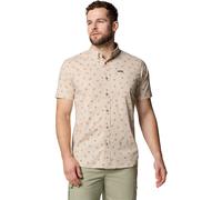 Columbia Rapid Rivers Printed Herren Hemden beige Größe S Lifestyle Hautfreundlich
