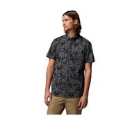 Columbia Rapid Rivers Printed Short Sleeve Shirt charcoal, midrange camo (030) L