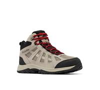 Columbia Redmond III Mid WP wasserdichte Wanderstiefel für Herren, Schwarz (Kettle x Black), 46 EU