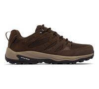 Columbia - Wasserfeste niedrige Schuhe für Tageswanderungen - Redmond IV Low Waterproof Cordovan Tangy Orange für Herren aus Leder - Größe 10,5 US - Braun 10.5 US