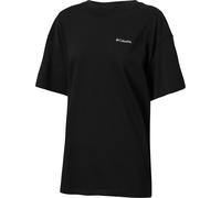 Columbia Damen Rolling Bend Graphic Oversized T-Shirt (Größe M, schwarz)