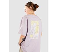 Columbia Damen T‑Shirt Rolling Bend Graphic Oversized Tee – Floral Groove – Lavender Pearl Gr. S