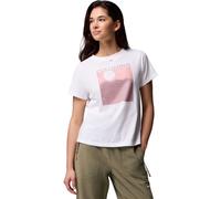 Columbia Rolling Bend Graphic Short Sleeve white, framed linescape (110) L