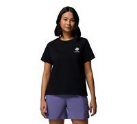 Columbia Damen T-Shirt Rolling Bend Graphic Kurzarm schwarz Größe XL