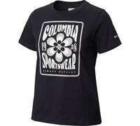 Columbia Rolling Bend™ Seasonal Graphic Kurzarm-t-shirt S Black / Flower Power Badge