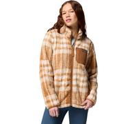 COLUMBIA Rollkragen West Bend Print Full Zip II (2085854) XS Camel Brown Herringplaid
